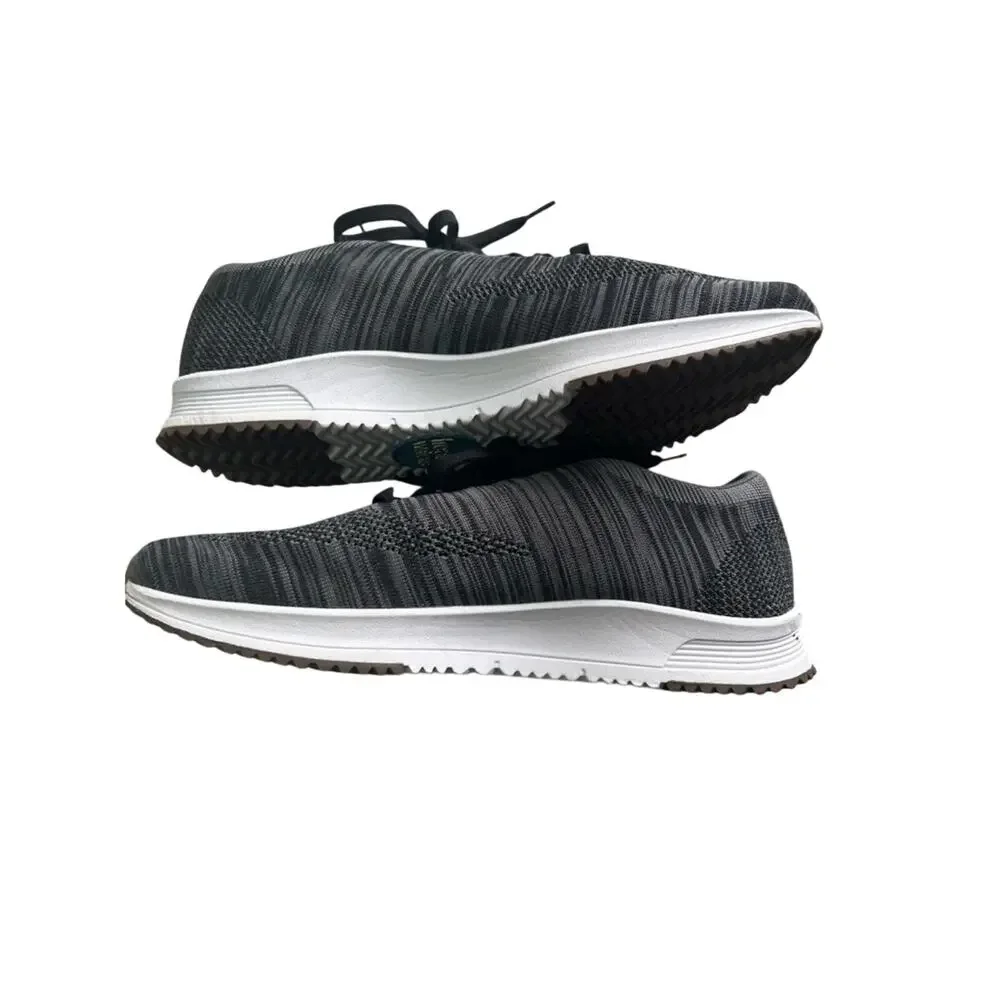 FreeWaters Men's Gray Knit Lace-Up Sneakers Size 13